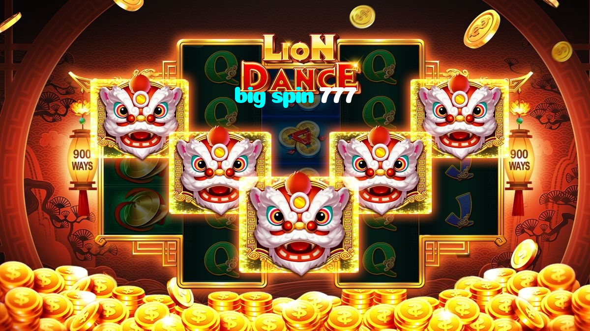 big spin 777 casino presented on mobile device in Pakistan with slots and live games